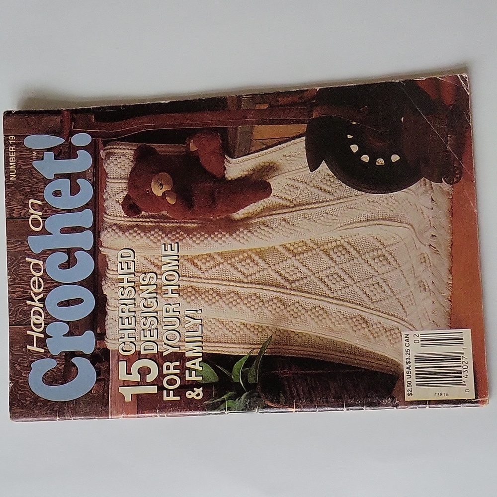 Hooked On Crochet! number 19 January February  1990